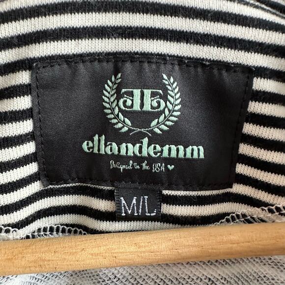 Ellandemm Club Stripe Oversized Pullover M/L - Picture 3 of 11